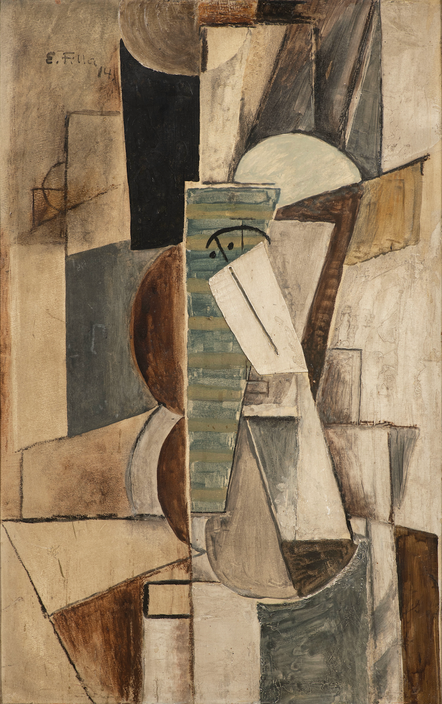 Head of a young Man (Head of a Man in a Top Hat)