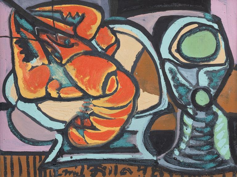 Still Life with Crayfish