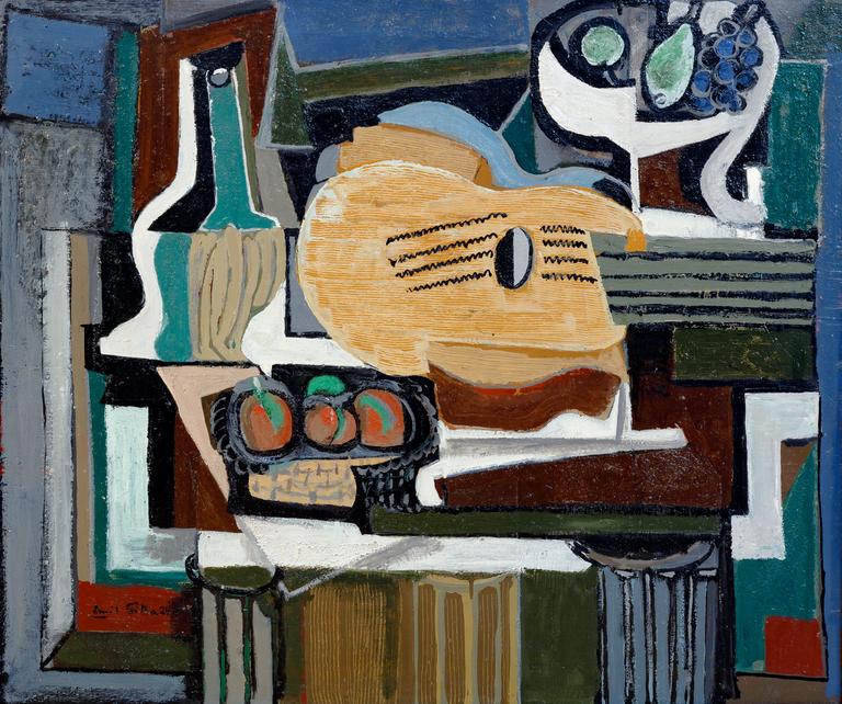 Still Life with a Bottle of Chianti