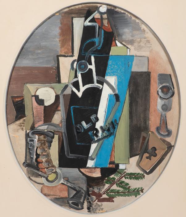 Still Life with a Bottle of Rum