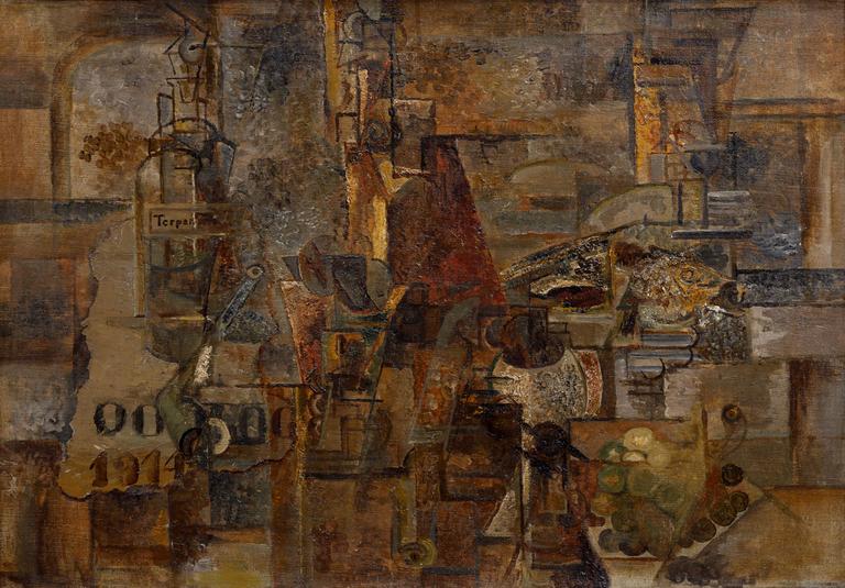 Still Life with a Bottle of Turpentine
