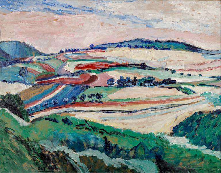 Landscape near Veverská Bítýška