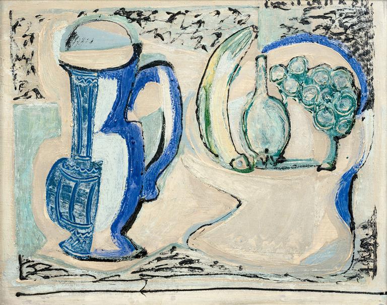 Still Life with an Amphora and Fruit
