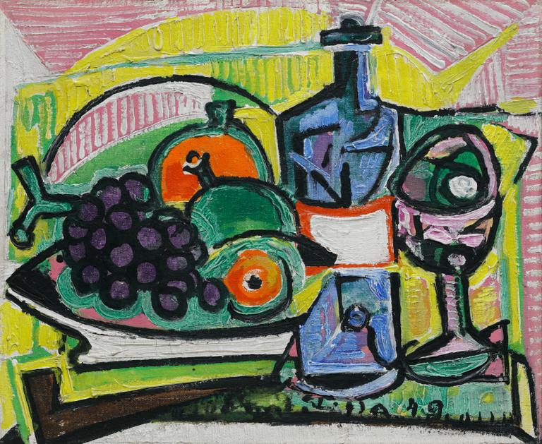 Still Life with Grapes