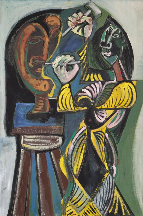 Woman Sculptor