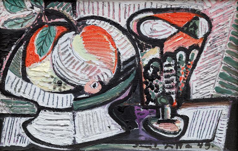 Still Life with Apples and a Goblet