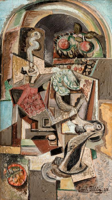 Still life with fruits