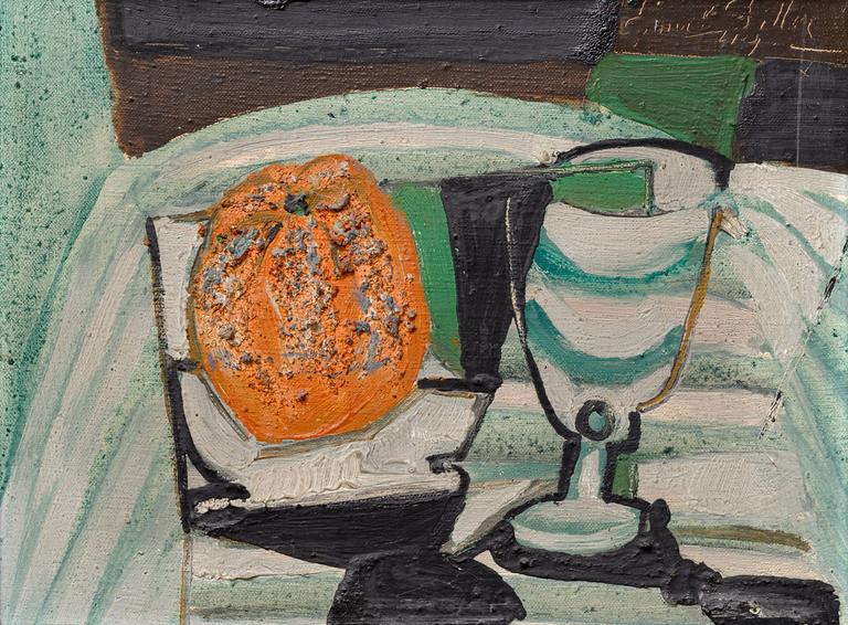 Still Life with an Orange