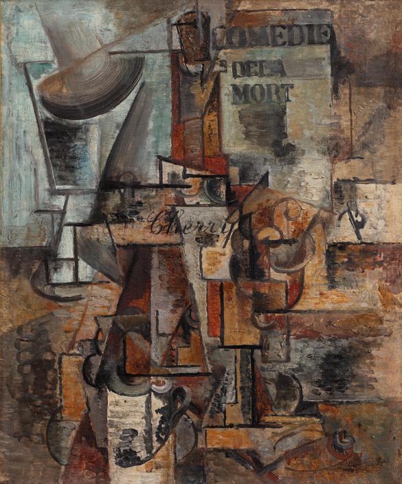 Still Life with a Bottle of Cherry Brandy