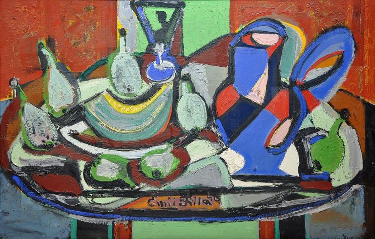 Still Life with a Jug and Fruit
